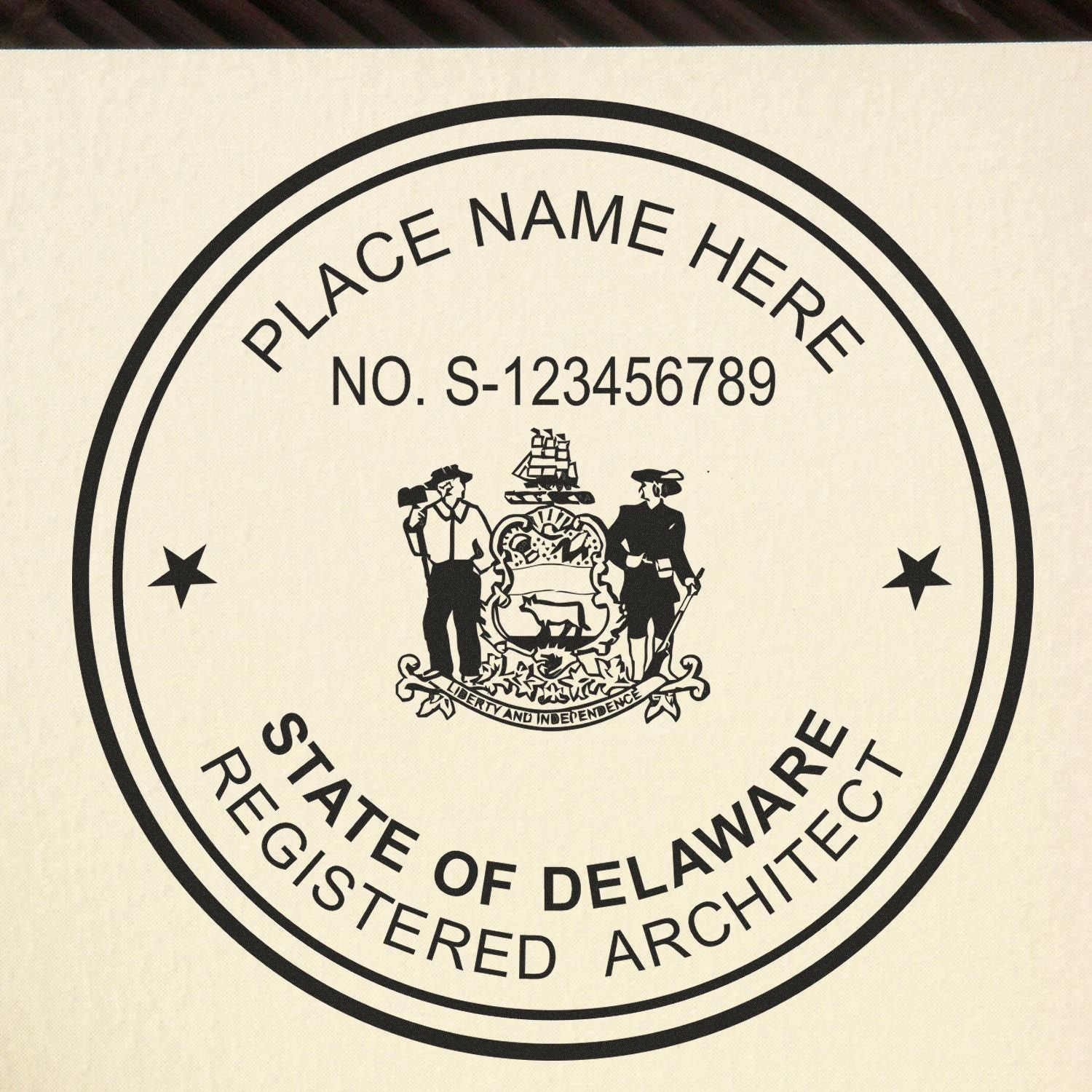 Seal the Deal: Finding the Perfect Architect Seal Delaware Feature Image showing a State of Delaware Registered Architect seal.