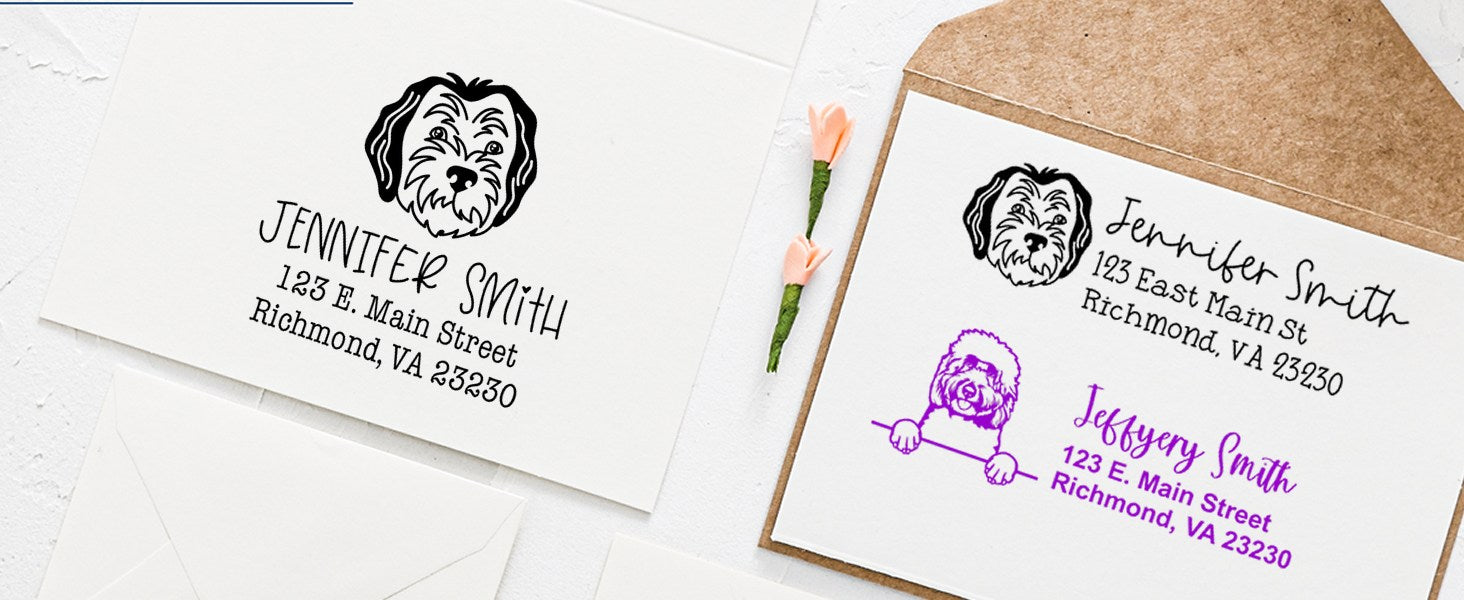 Doodle Dog Stamps and Seals