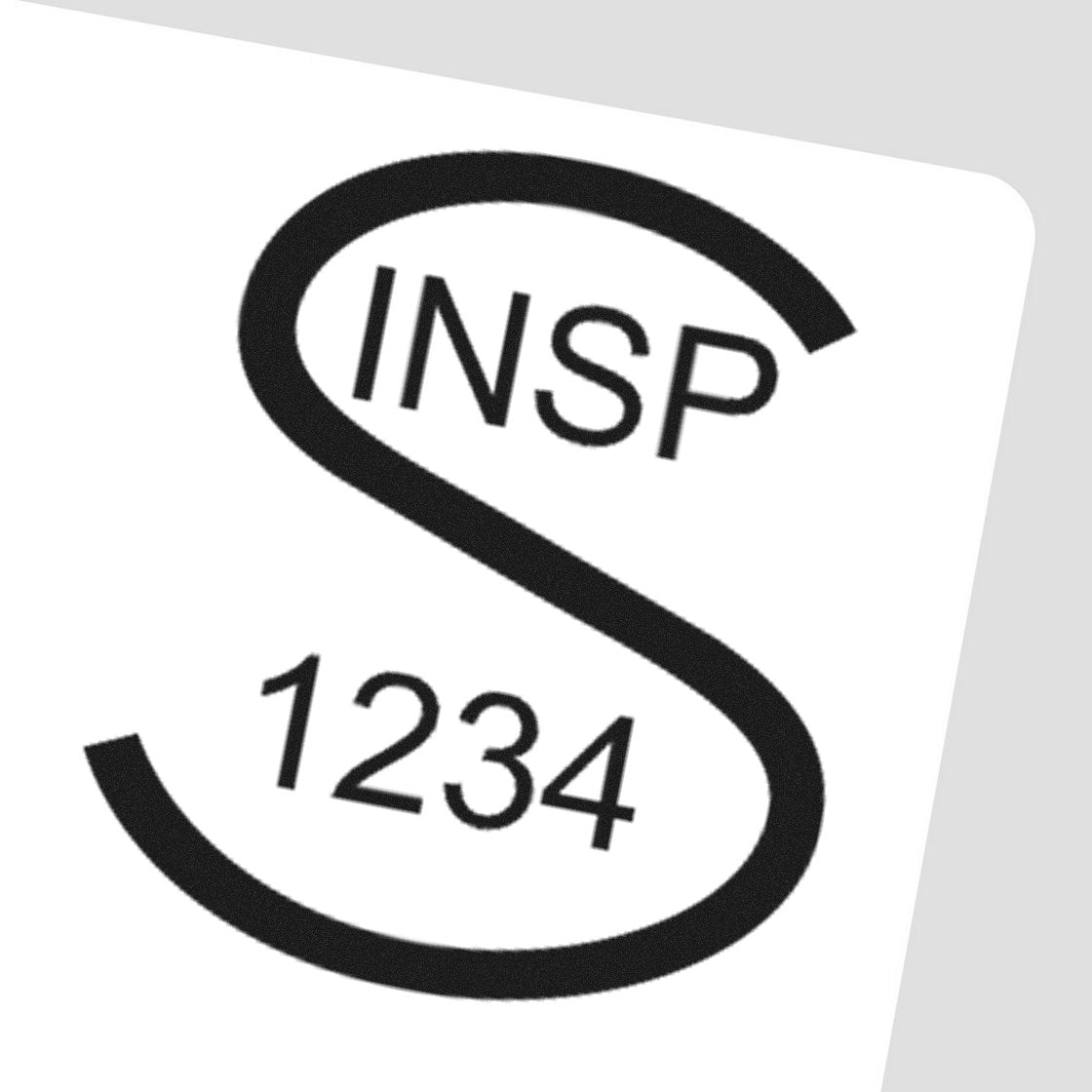 Standard Size Self-Inking Standard Inspection Approval Stamp 3/4 Diameter