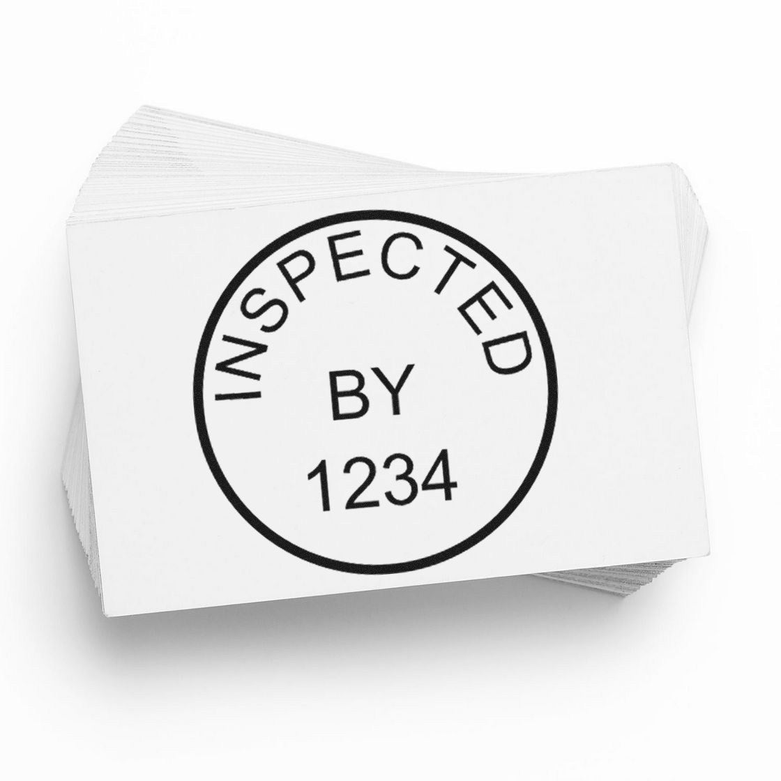 Standard Size Self-Inking Inspected By Round Stamp 3/4 Diameter