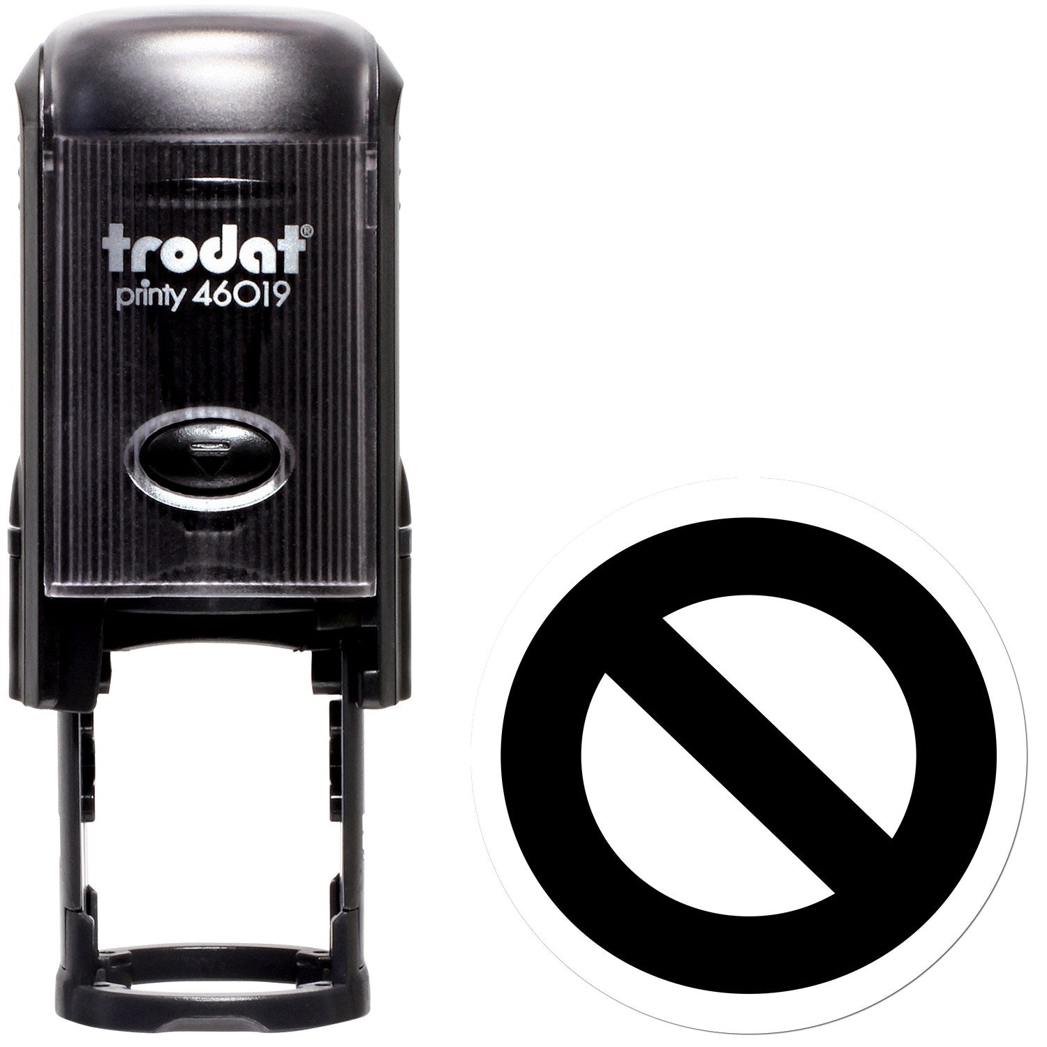 Standard Size Self-Inking Inspection Rejected No Entry Stamp 3/4 Diameter