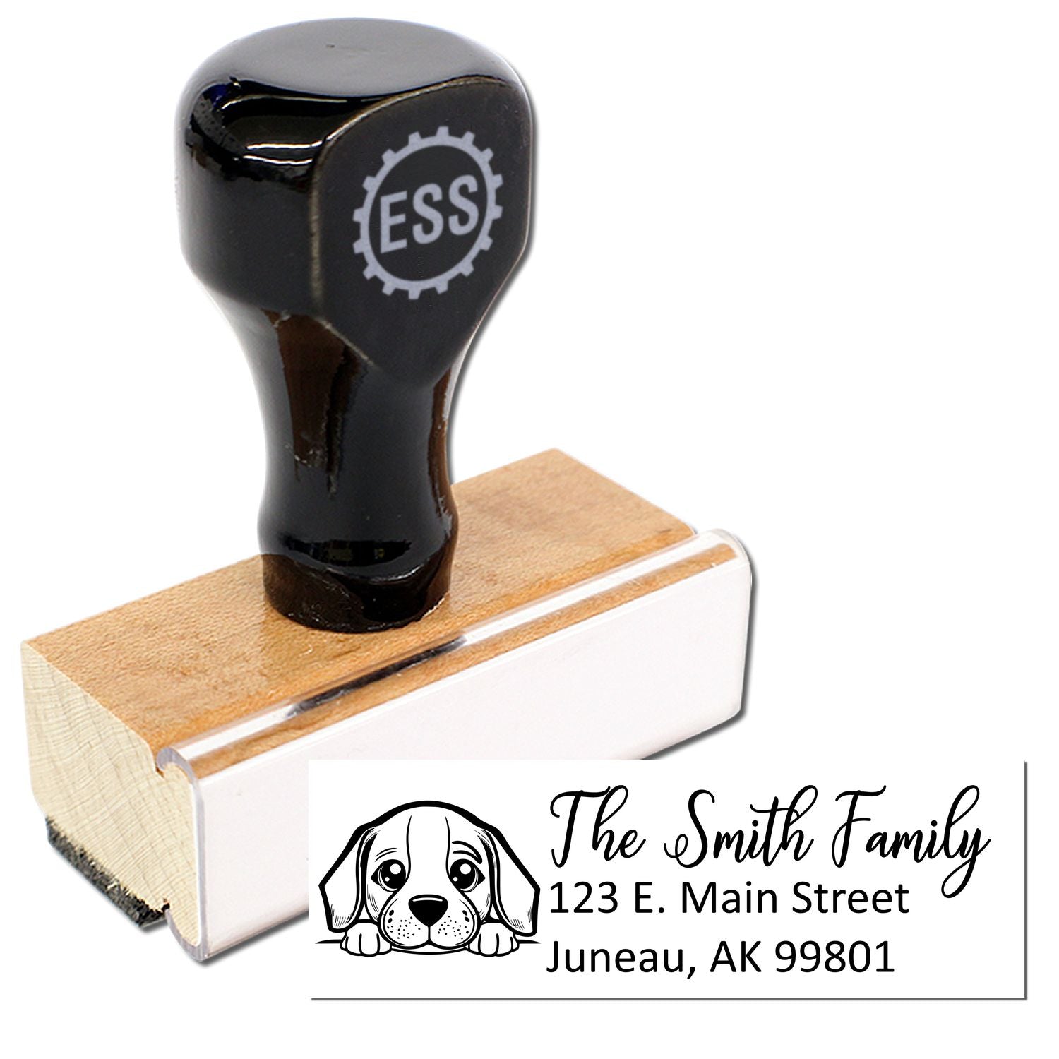 Beagle Customized Address Stamp