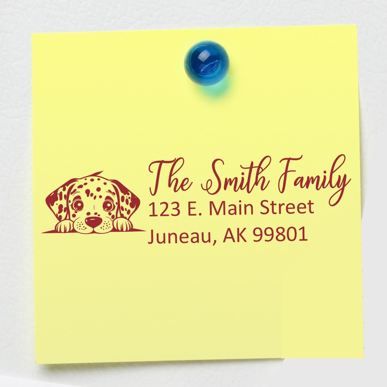 Dalmatian Customized Address Stamp