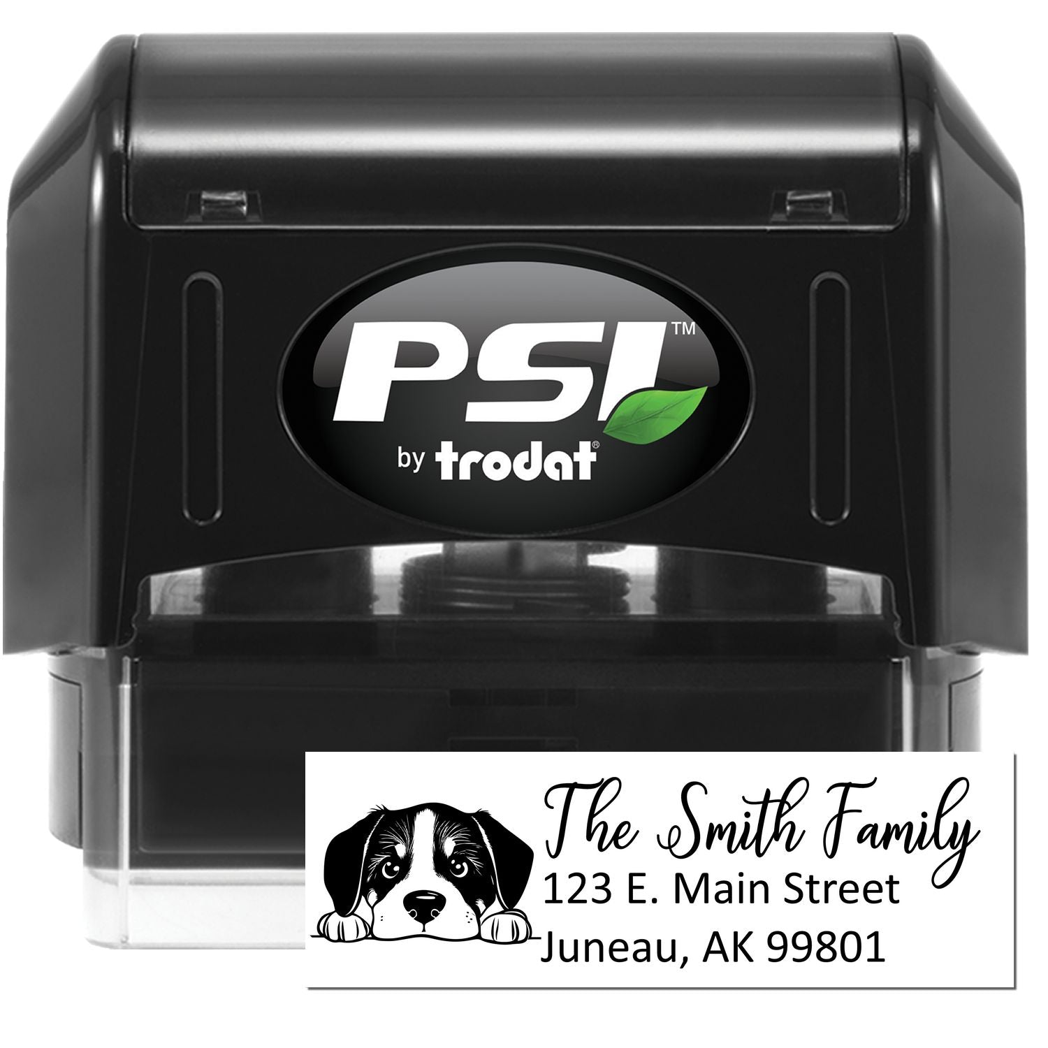 Greater Swiss Mountain Dog Pre-Inked Home Address Stamp