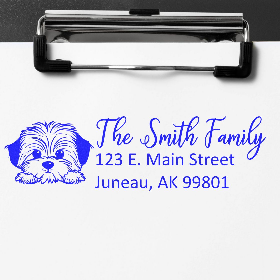 Havanese Customized Address Stamp