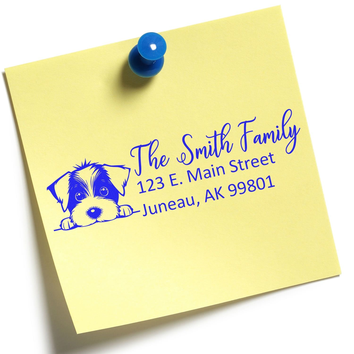 Customized Jack Russell Self-Inking Home Address Stamp