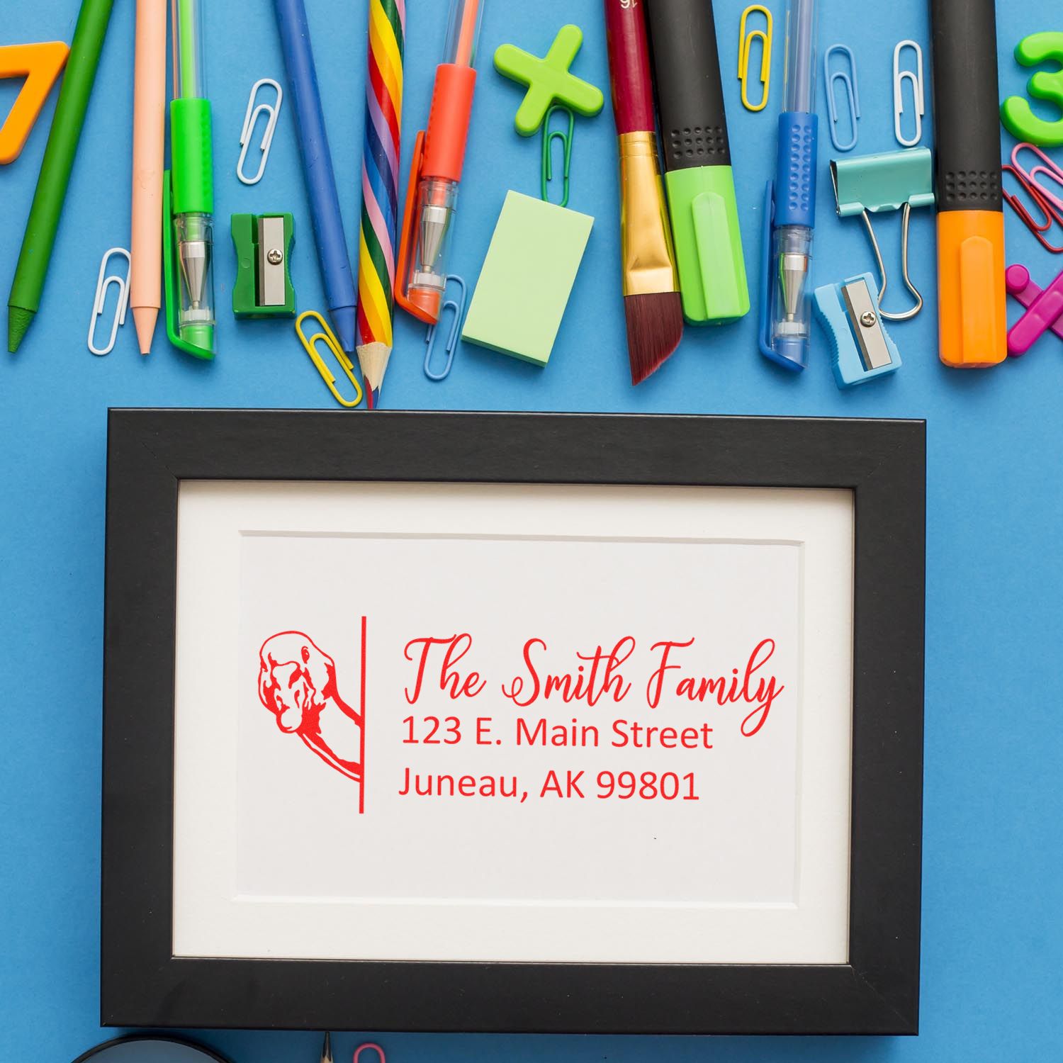 Personalized Goose Mailing Address Stamp