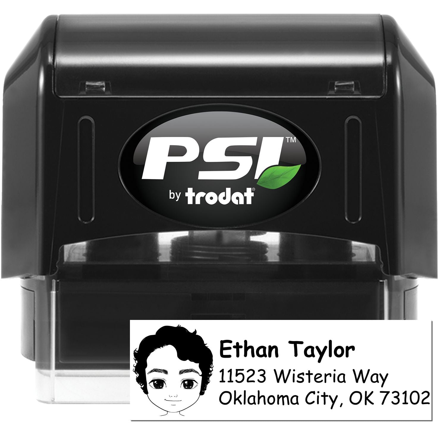 Mr Ethan Bitmoji Pre-Inked Address Stamp for House