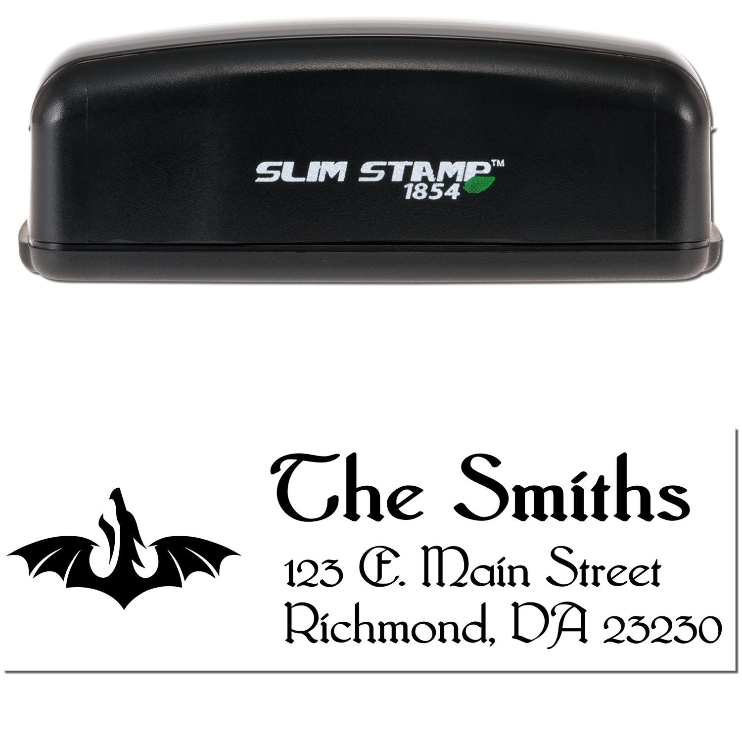 Slim Ragnarok Dragon Custom Address Label Stamp