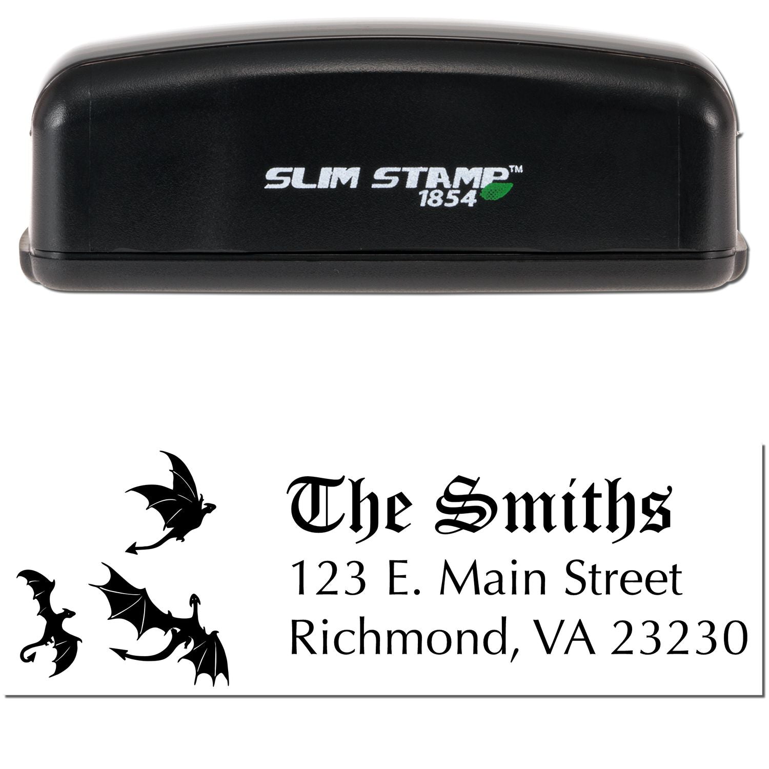 Slim Nemesis Dragon Customize Home Address For Envelopes Stamp