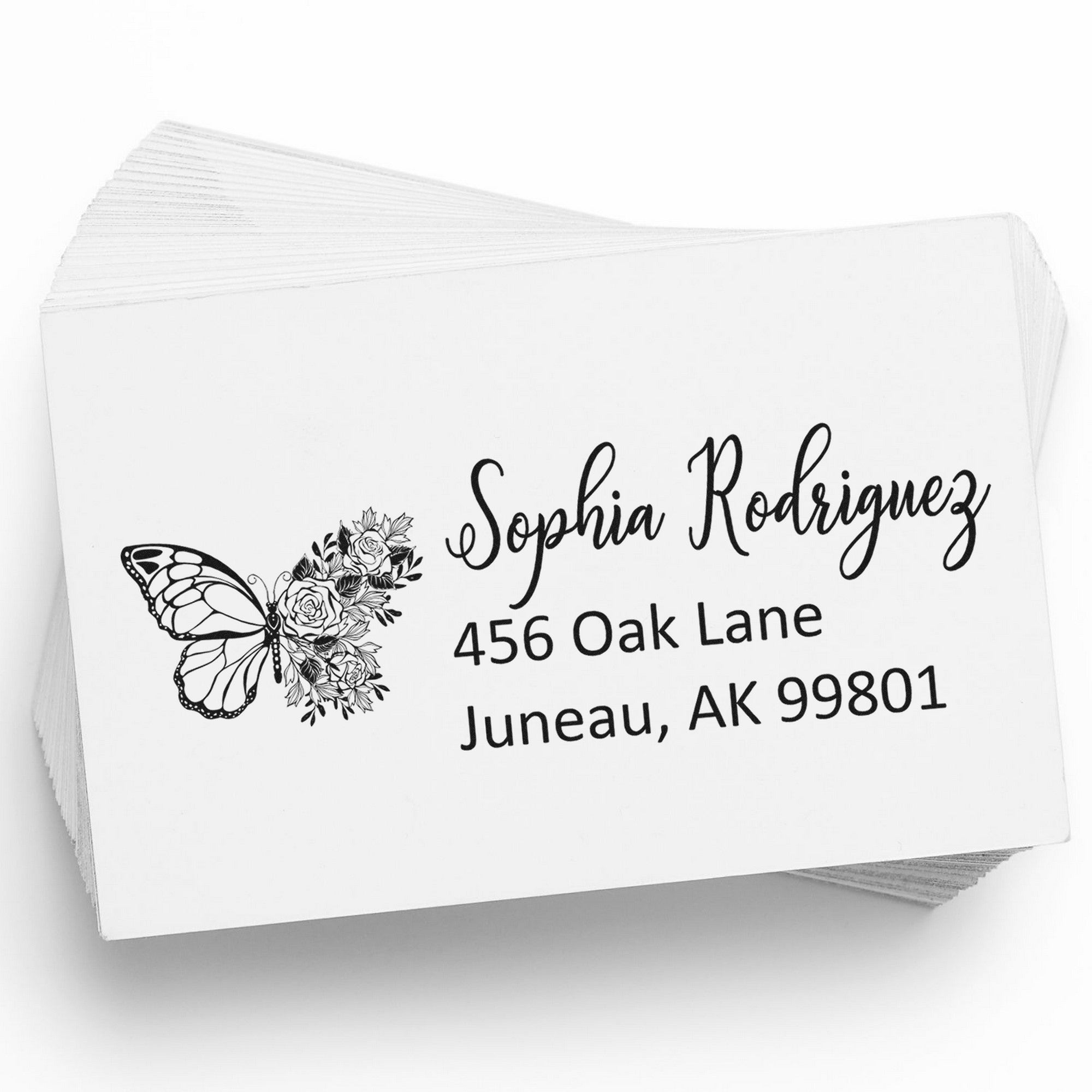 PSI Swift Breezewing Magical Fairy Custom Address Label Pre-Inked Stamp