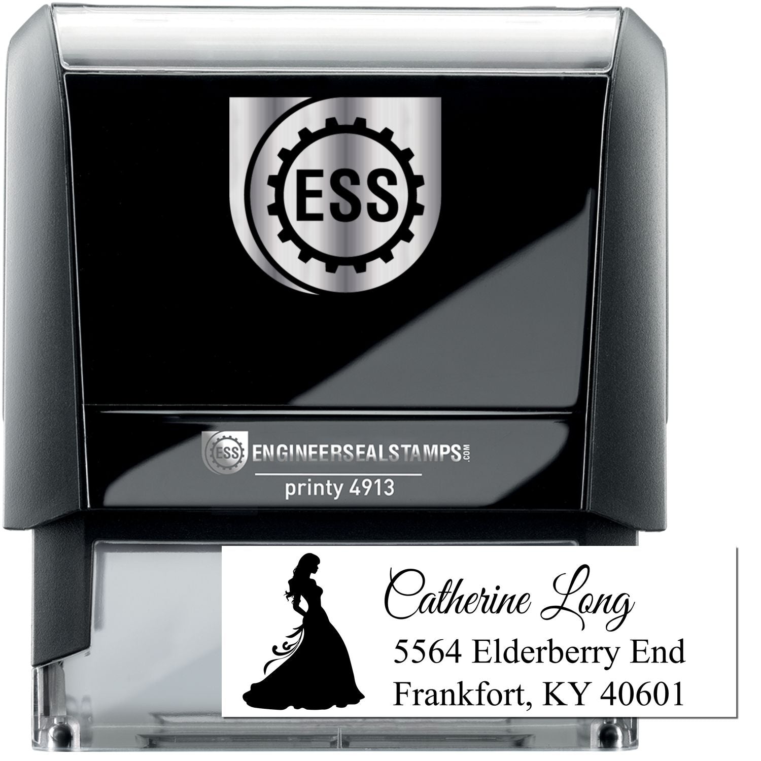 Self-Inking Enchanted Gwendolyn Princess Customizable Mail Stamp