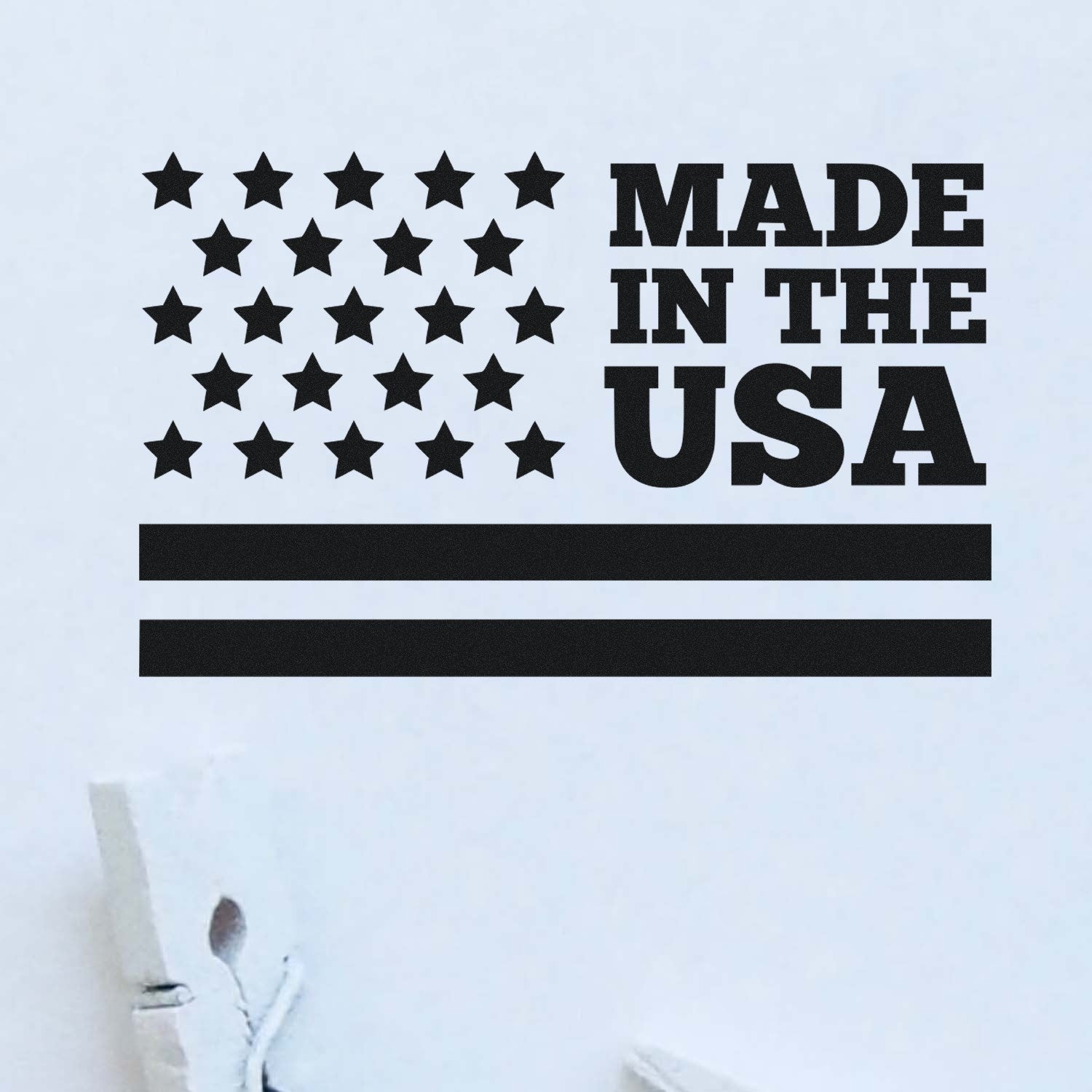 Self-Inking Patriot Pride Stamp featuring 'Made in the USA' design with stars and stripes, perfect for patriotic crafts and projects.