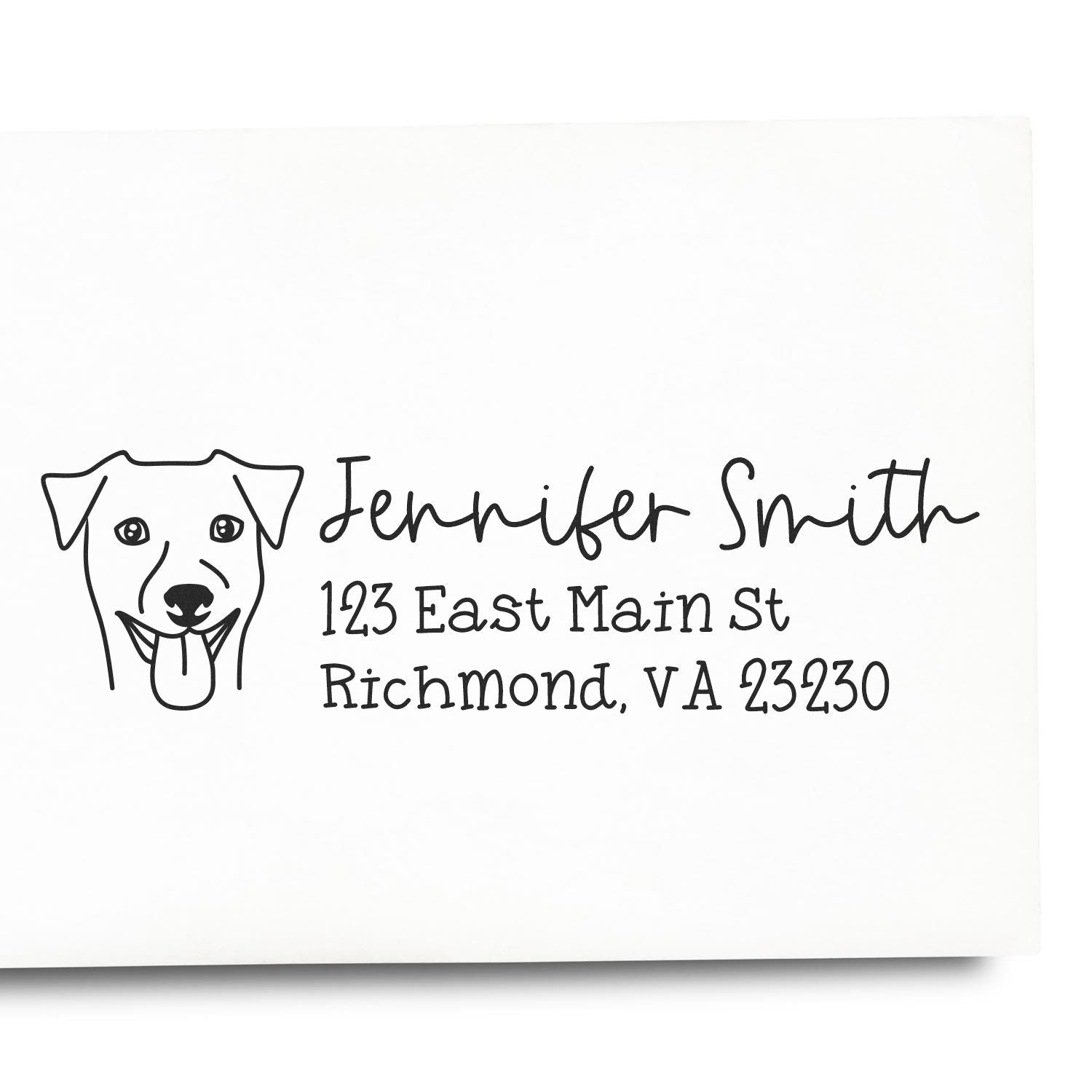 Rhodesian Ridgeback Dog Address Stamp Pre-Inked