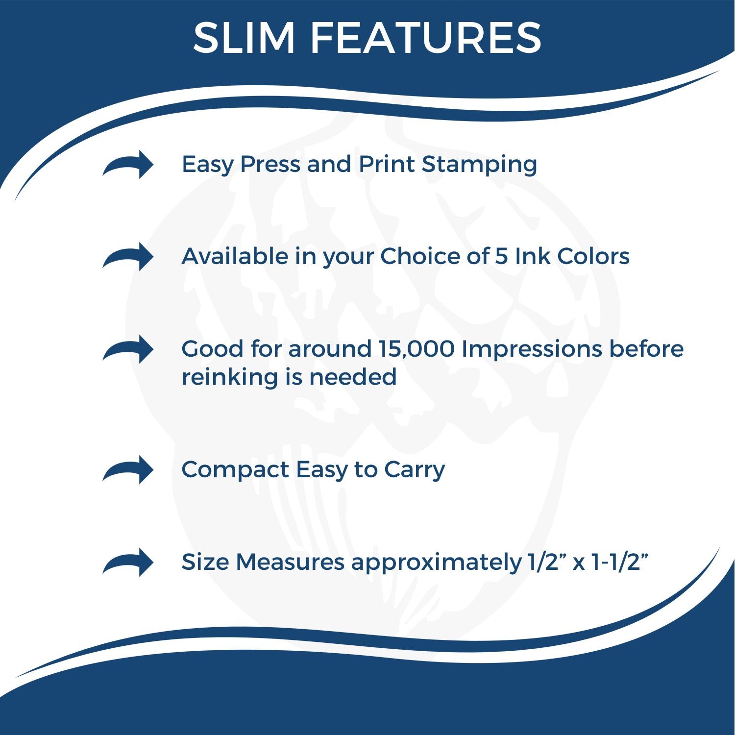 Infographic showcasing the features of the Destroy Debit Rubber Stamp, highlighting its durability, ease of use, and secure document destruction capabilities.