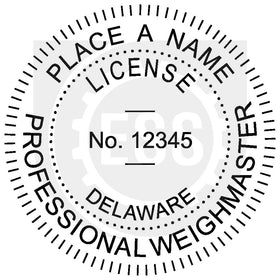 Delaware Public Weighmaster Seal Setup