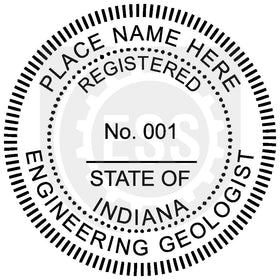 Indiana Engineering Geologist Seal Setup