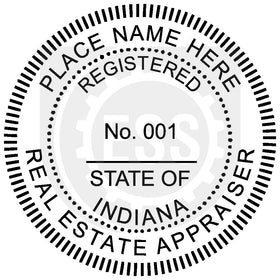 Indiana Real Estate Appraiser Seal Setup