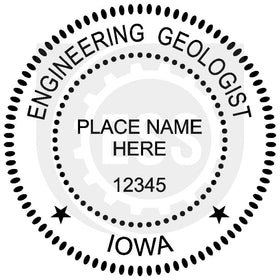 Iowa Engineering Geologist Seal Setup