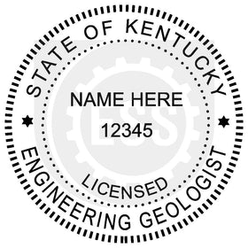 Kentucky Engineering Geologist Seal Setup