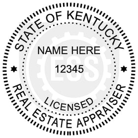 Kentucky Real Estate Appraiser Seal Setup