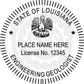 Louisiana Engineering Geologist Seal Setup