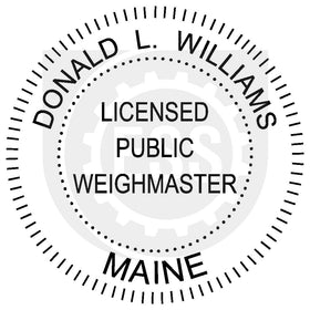 Maine Public Weighmaster Seal Setup