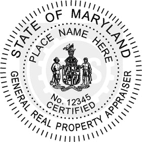 Maryland Real Estate Appraiser Seal Setup