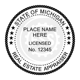 Michigan Real Estate Appraiser Seal Setup