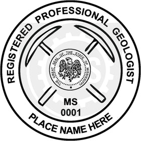 Mississippi Geologist Seal Setup