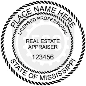 Mississippi Real Estate Appraiser Seal Setup