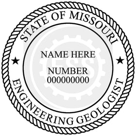 Missouri Engineering Geologist Seal Setup