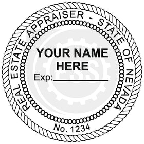 Nevada Real Estate Appraiser Seal Setup