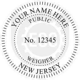 New Jersey Public Weighmaster Seal Setup