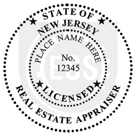 New Jersey Real Estate Appraiser Seal Setup