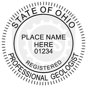 Ohio Geologist Seal Setup