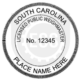 South Carolina Public Weighmaster Seal Setup