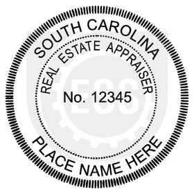 South Carolina Real Estate Appraiser Seal Setup
