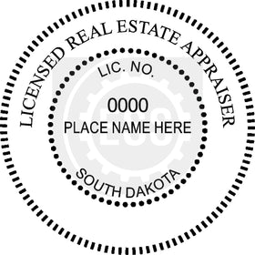 South Dakota Real Estate Appraiser Seal Setup