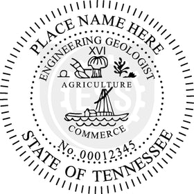 Tennessee Engineering Geologist Seal Setup