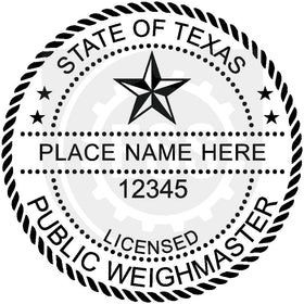 Texas Public Weighmaster Seal Setup