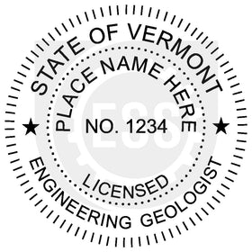 Vermont Engineering Geologist Seal Setup