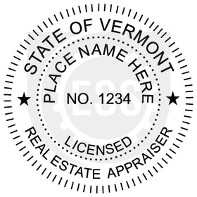 Vermont Real Estate Appraiser Seal Setup