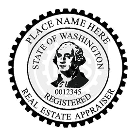 Washington Real Estate Appraiser Seal Setup