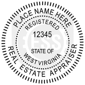 West Virginia Real Estate Appraiser Seal Setup