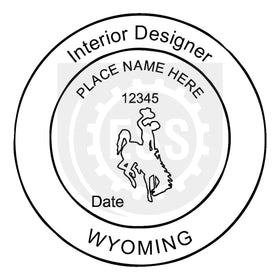 Wyoming Interior Designer Seal Setup