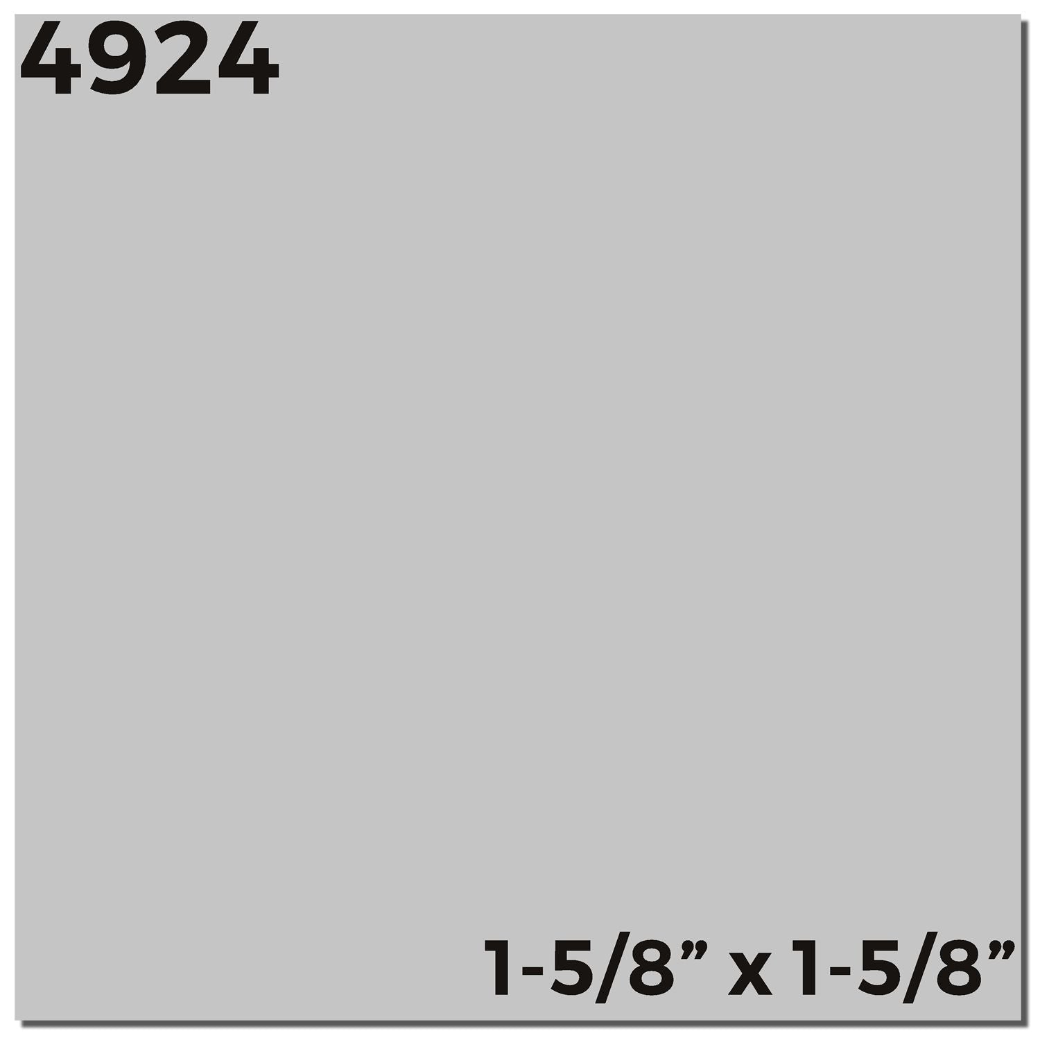 Custom Self Inking Stamp Trodat 4924 Imprint Sample