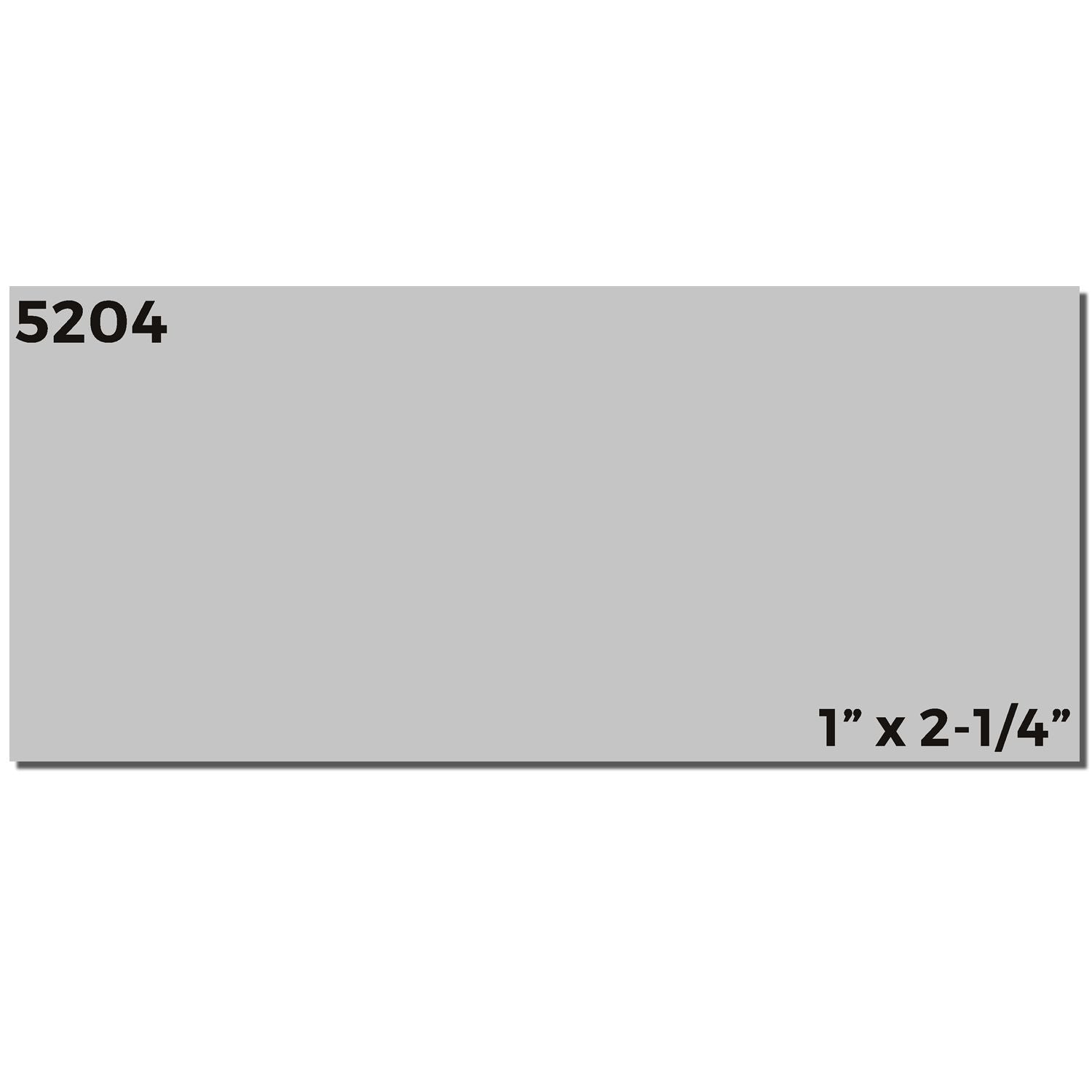 Custom Self Inking Stamp Trodat 5204 Imprint Sample