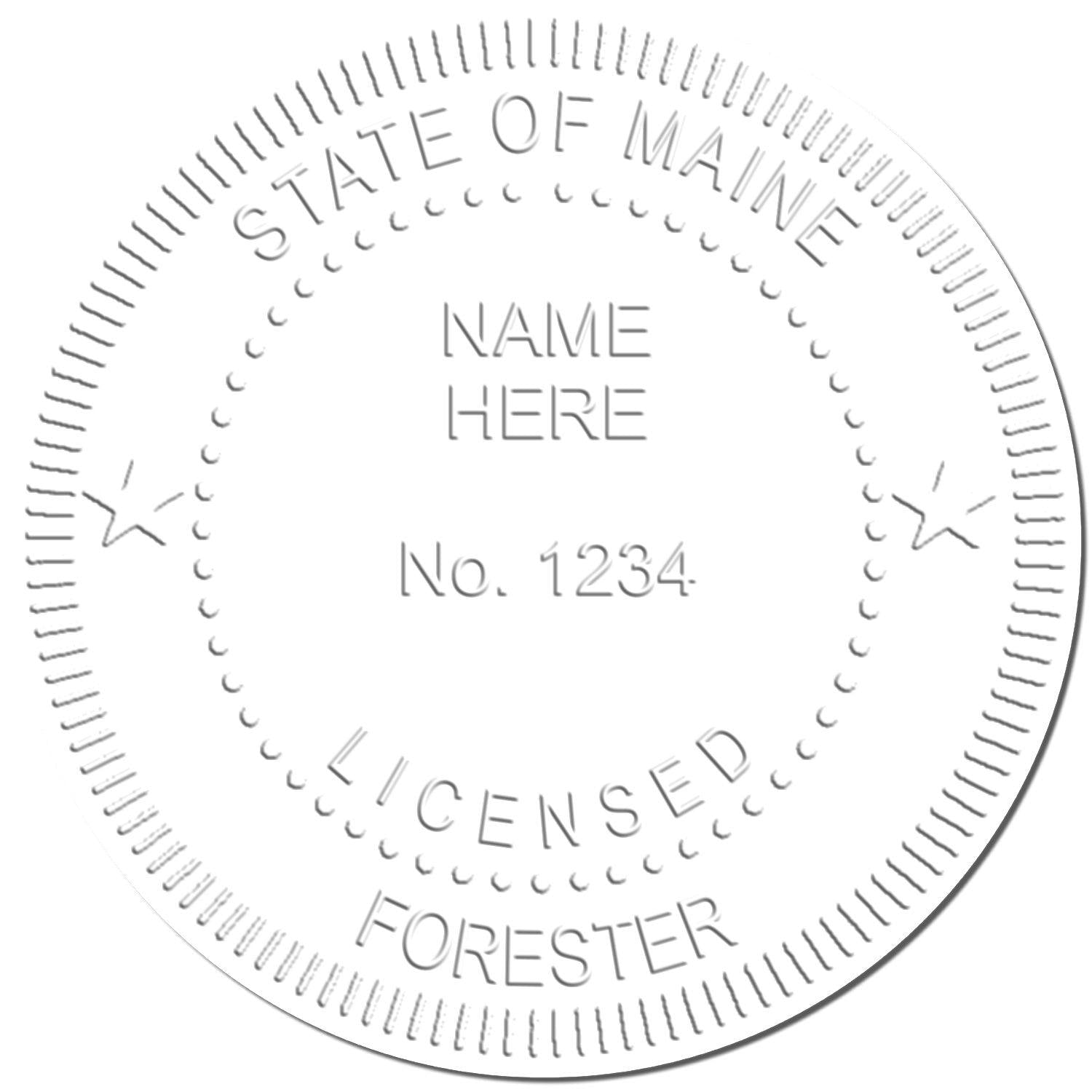 Forester Blue Soft Seal Embosser - Engineer Seal Stamps - Embosser Type_Handheld, Embosser Type_Soft Seal, Type of Use_Professional