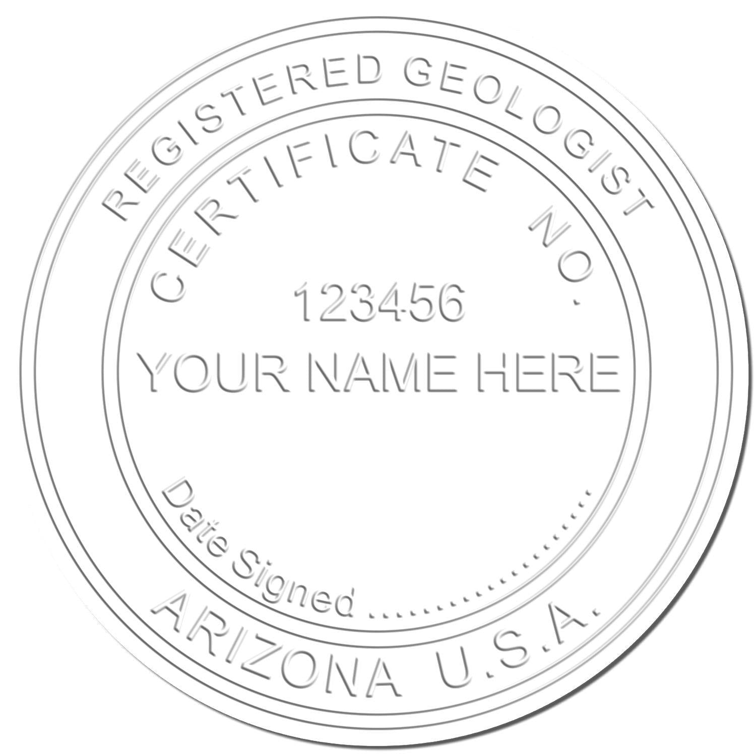 Geologist Black Gift Seal Embosser - Engineer Seal Stamps - Embosser Type_Desk, Embosser Type_Gift, missing-image, Type of Use_Professional, validate-product-description